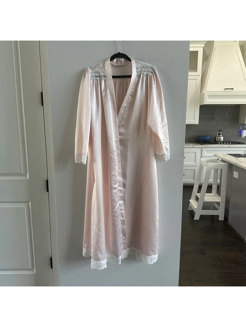 Vintage Christian Dior Light Pink Robe